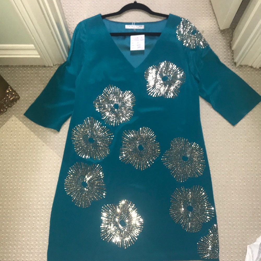 Trina Turk long sleeved dress